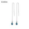 Lindon Copper Alloy Zircon Earrings Drop Earrings For Women Wedding Party Gifts
