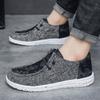 2025 осень новые мужские тканевые туфли большого размера модные мужские туфли тренд обувь для скейтборда корейская версия повседневная обувь