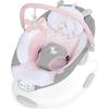 INGENUITY Baby Bouncer - Flora - Removable Activity Arch with Toys, 8 Melodies, Soothing Vibrations, Baby Christmas Gift