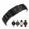 19mm QUICKSTER CHRONOGRAPH T095417A T095449A T095410A Watchband Watch Parts Male Strip Solid Stainless Steel Bracelet Folding Buckle Strap For T095