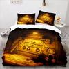 Nightmare Before Christmas 3D Duvet Cover Set HD Comforter Cover for Kids Bedding Sets Bedclothes Bedroom Decor