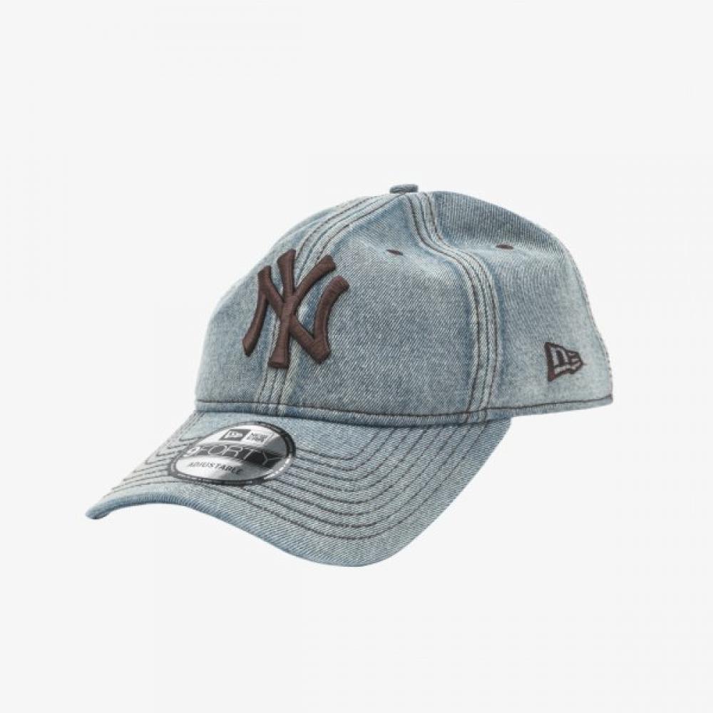 Бейсболка New Era Mlb New York Yankees Denim SerieS UnStructured светло-голубая 14561855 S
