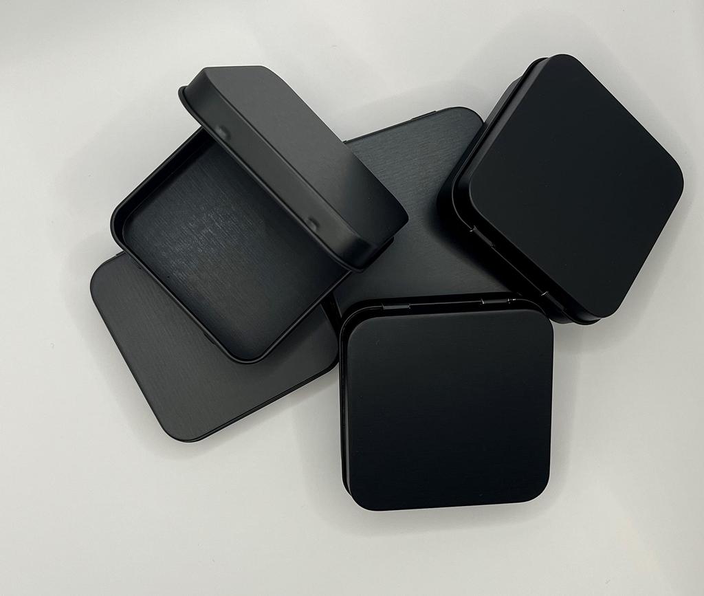 KiraKira Pill Parts Set of Medicine Tin Small Item Condom Condom Medicine Tin Steel Condom Condom Storage Case with Mini Small Item Stainless Steel