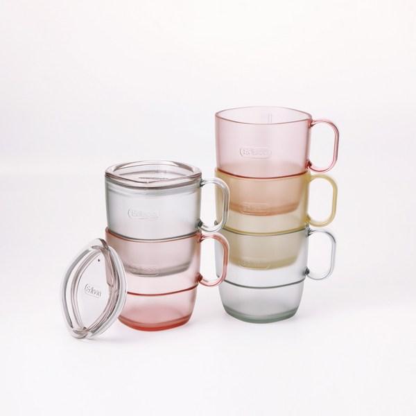 Чашка Edison baby ecozen, розовая, 2 шт.