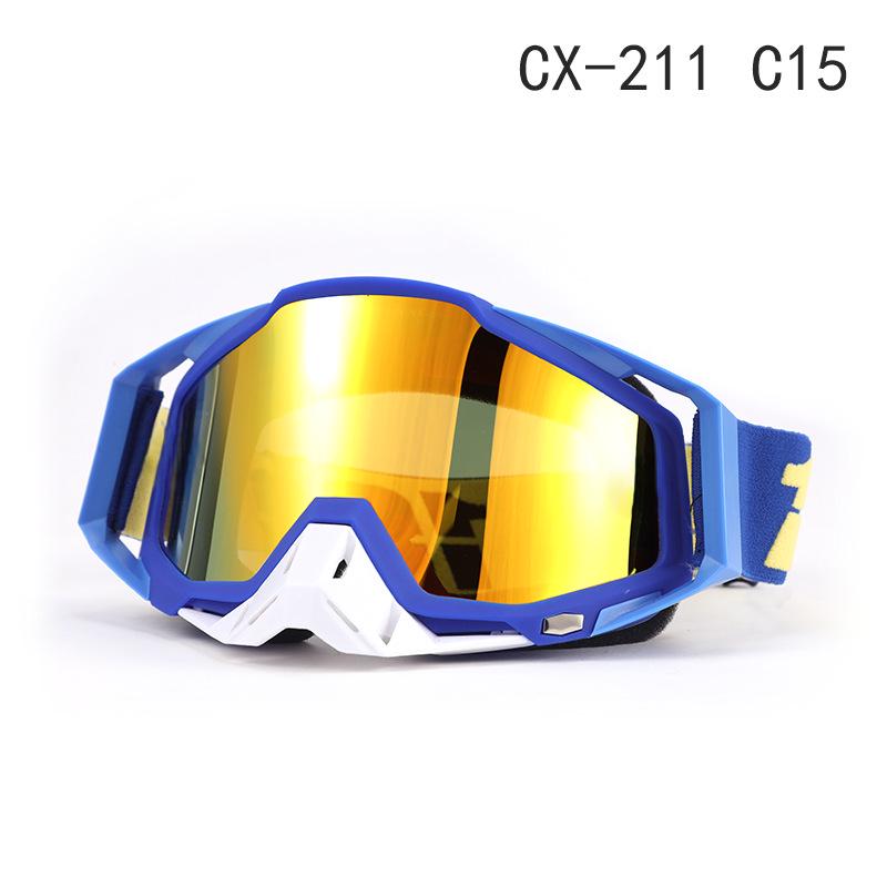 Ветрозащитные мотоциклетные и лыжные очки для использования за границей: 100% Внедорожная езда, катание на природе и защита при скоростном спуске
