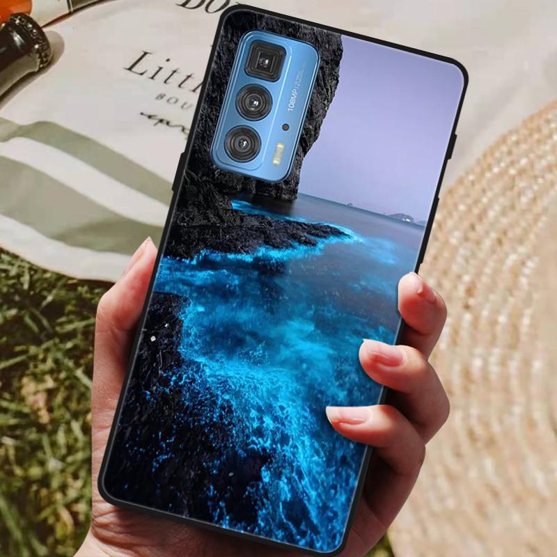 For Motorola Moto Edge 20 Pro Case Soft TPU Silicone Back Cover for Motorola Moto Edge S 20 Pro 5G Phone Cases Fashion Coque