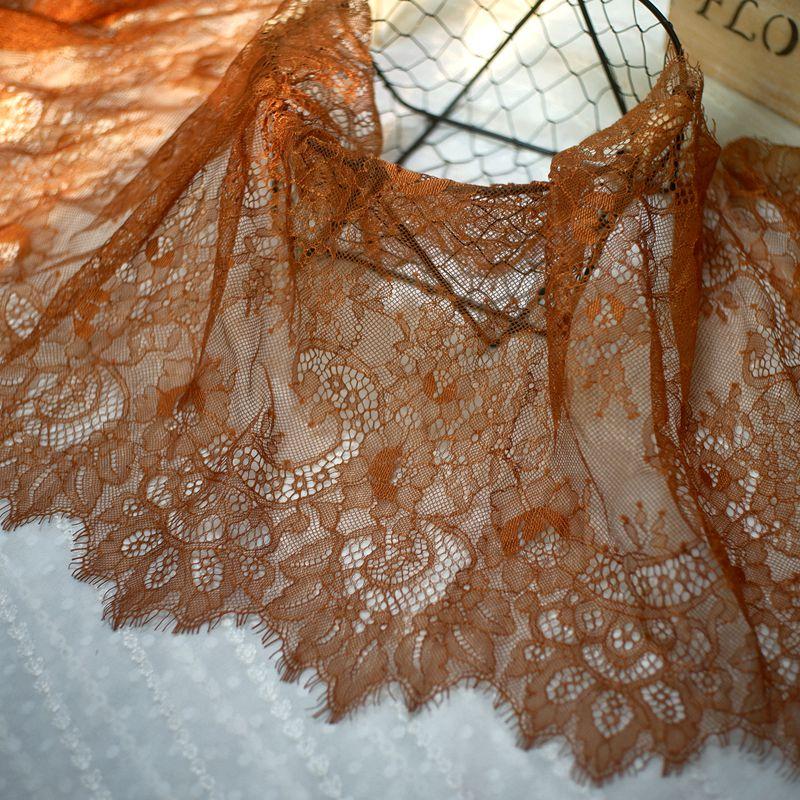3 метра кружевная бейка для ресниц, ширина 35 см, высококачественное кружево для ресниц, юбка «сделай сам», удлиняющая одежда, швейная ткань, кружевная ткань
