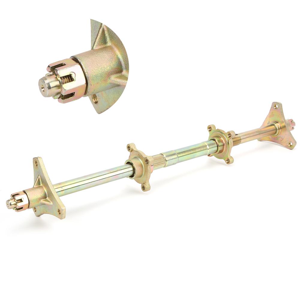 Комплект заднего моста в сборе со стальным фланцем ступицы звездочки для замены квадроцикла 50cc‑110cc