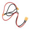 AWM14 Silicone Fireproof Power Adapter Cable XT60 Female To XT30 Elbow 90 Degrees Power Connector