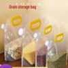 Прозрачный мешок с насадкой большого калибра для защиты от влаги и насекомых при хранении зерна и круп