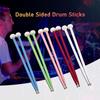 2 шт., барабанный молоток, барабанная палочка, двухсторонние барабанные молотки, палочки для хорошего ощущения руки, войлочные и кленовые наконечники