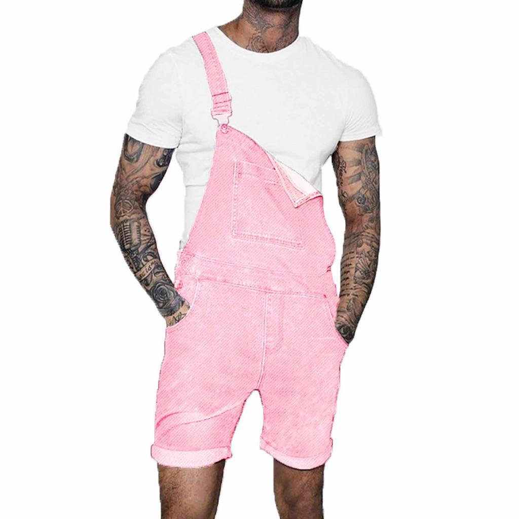 Мужские джинсы с карманами Mutil, комбинезон, уличная одежда, брюки на подтяжках
