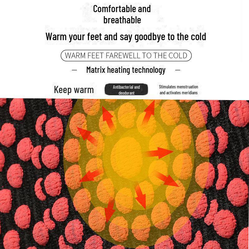 Winter Self-Heating Thermal Socks for Men and Women – Cozy, Cold-Proof Mid-Tube Design for Middle-Aged and Elderly.