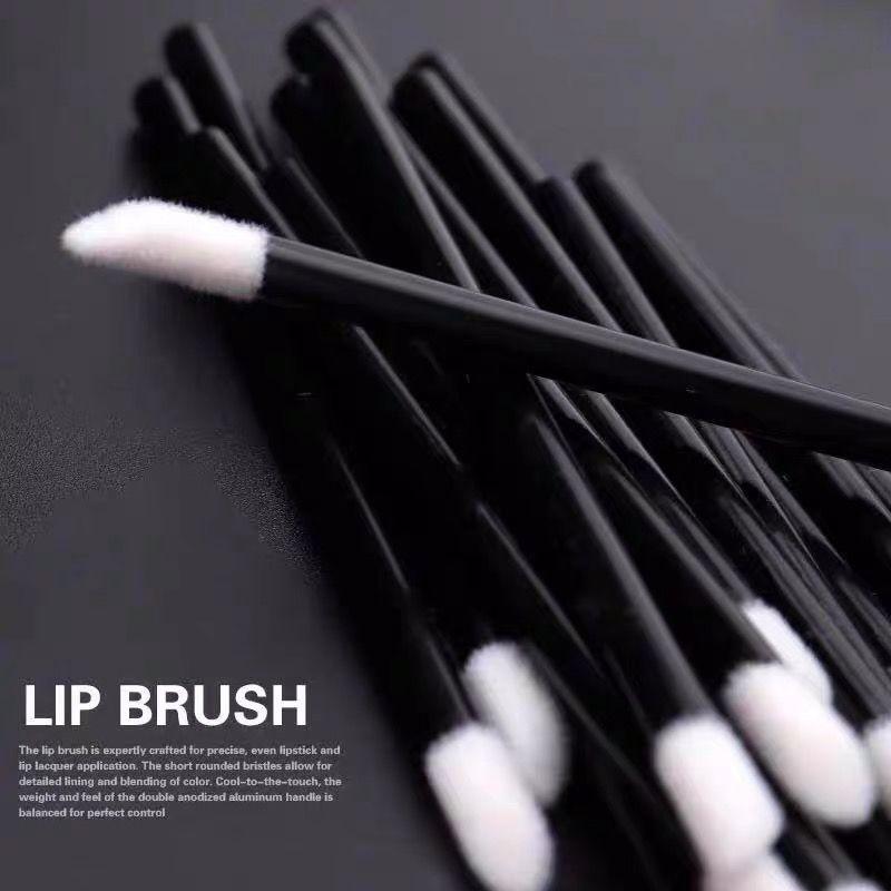 50Pcs Disposable Lip Brush Eyelash Makeups Microbrush Lash Extension Mascara Applicator Lipstick Wands Set Cosmetic Makeup Tools ARI
