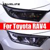 2 шт., защитная пленка для автомобильных фар, виниловая защита, автомобильные товары, черная наклейка из ТПУ для Toyota RAV4 XA50 2022