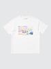 UNIQLO 483265 JOEUN FRIENDS UT Oversized Fit Graphic T-Shirt WHITE Women Japan