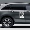 Номер 19 Виниловые наклейки на кузов автомобиля Стиль Montana Road Rally Наклейка для автомобилей SUV Пикапов Универсальные Аксессуары для DIY Тюнинга Декора
