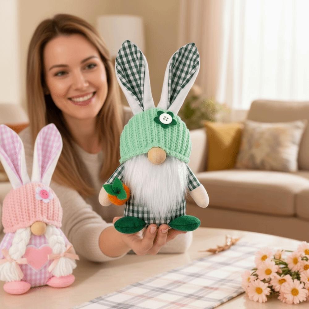 Easter Gifts Faceless Couple Doll Easter Decor Bunny Dwarf Ornament Desktop Decor
