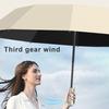 Sun Protection Fan Umbrella 3 Levels Adjustable Rechargeable UV Blocking Umbrella Portable Waterproof Windproof Multifunction Automatic Folding