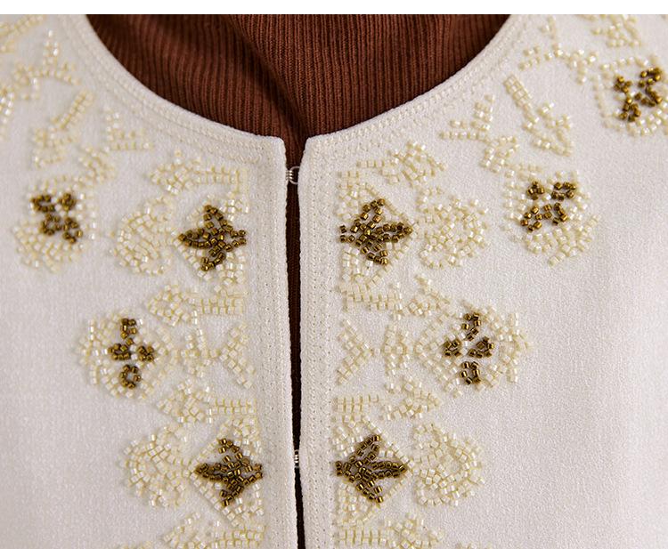 Универсальное шерстяное пальто-кардиган - Дизайн осень/зима, Стиль для ежедневных поездок, Топ с длинным рукавом