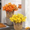 1/5/10 шт. Осенний искусственный цветок Устойчивый к УФ-лучам Искусственный пластиковый цветок Украшение для дома Свадебной вечеринки Настольное украшение для центра стола Искусственный цветущий декор для помещений и улицы