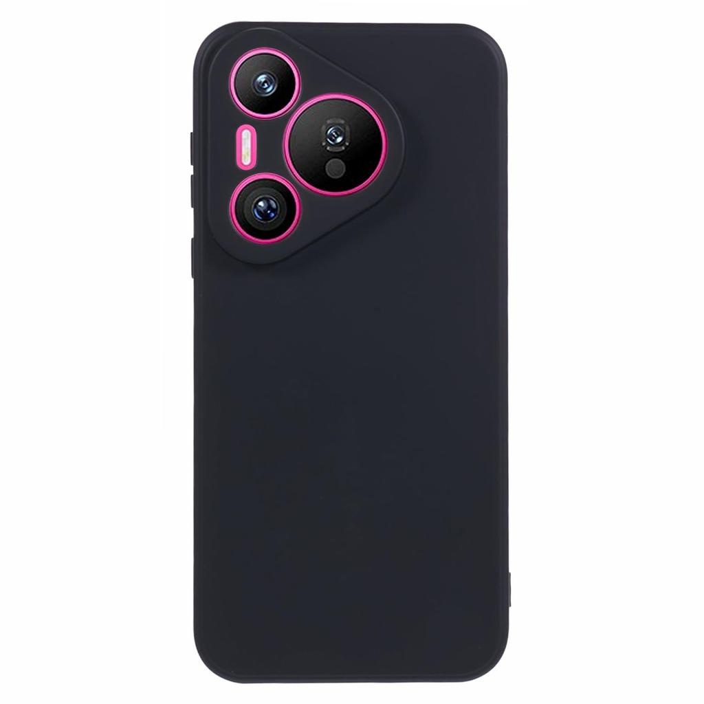 For Huawei Pura 70 Pro Case Precise Cutouts TPU Fiber Lining Shockproof Phone Cover