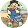 Безопасная для малышей машинка в форме кошки! Подходит для использования в качестве пустышки или прорезывателя! Японская игрушка-победитель конкурса Good Toy (катающаяся деревянная игрушка). Идеально как для малыша