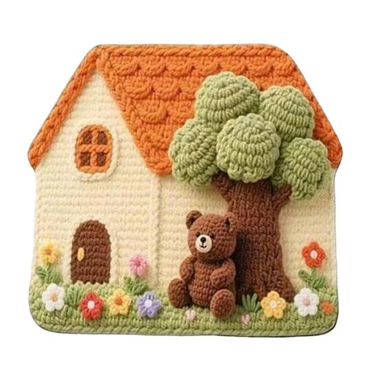 Вязаный свитер принт коврик для мыши нескользящая основа водонепроницаемый дом офис игровой компьютер ноутбук коврик для мыши настольный коврик аксессуары для ПК