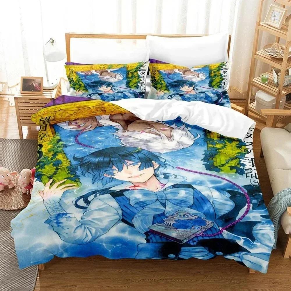 3D Print Animation Пример комплекта постельного белья Vanitas Single Twin Full Queen King Size Bed Set Adult Kid Bedroom Duvet cover Sets