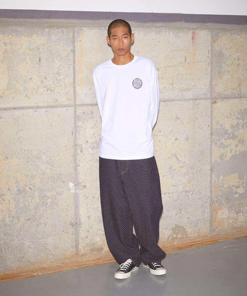 LMC Spider Web Long Slv Tee Black