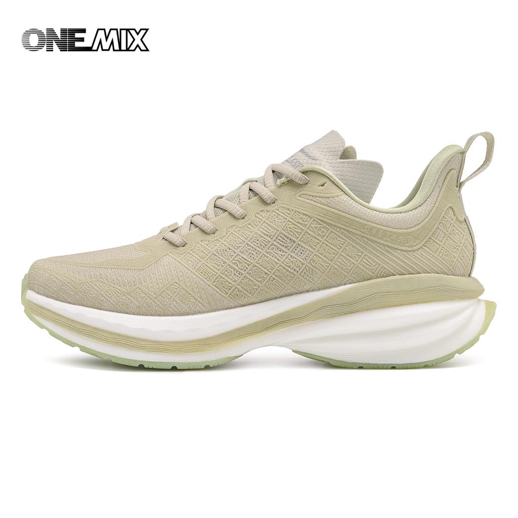 ONEMIX 2024, новая китайская спортивная обувь, амортизирующие мужские кроссовки, Нескользящие дышащие легкие уличные женские кроссовки