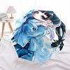 1pc Outdoor Umbrella with Anime Character Design - Automatic Opening/Closing, Portable 3-Fold Design, 8-Rib Iron Frame - Perfect Gift for Fans, T