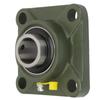 1pcs Spherical Bearing Square 4 Blot Mounted Insert Bearing with Casting Housing (UCF204)