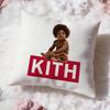 Классический логотип K-KITH Наволочка Премиум-комфорт Двусторонняя наволочка - Дизайн "Два в одном" для любой комнаты и салона автомобиля