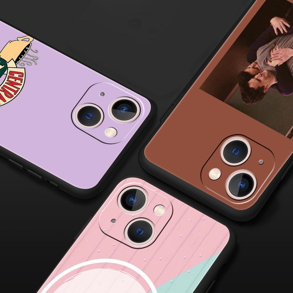 Friends Phone Case Cover for iPhone 17 16 15 14 13 12 Pro Max 11 Pro Max 17 AIR Plus Shockproof Soft TPU Shell Fundas Capas Bags