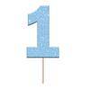 Блестящий топпер для кекса на первый день рождения (Упаковка из 12 шт.)