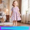 Little Maven Трансграничные европейские и американские юбки с коротким рукавом для девочек Платья для девочек Летние новые детские платья принцесс