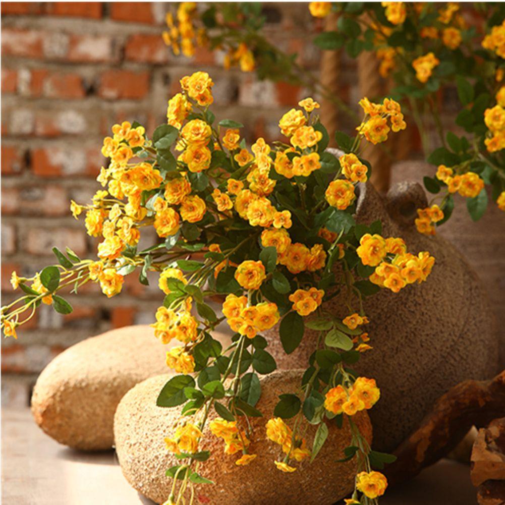 Украшение дома Букет Шелковые цветы Роза Цветок Искусственные цветы Имитация цветка Искусственные цветы