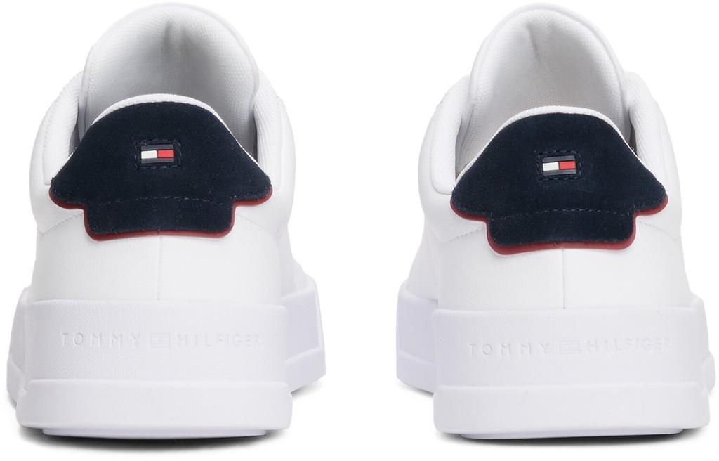 Кроссовки Tommy Hilfiger TH Court LTH Detail Ess белый/синий