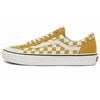 Style 36 SF Checkerboard - Mustard Gold Unisex Sneakers Brown Marshmallow VN0A3ZCJB9I