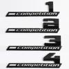 Giossy Black 3D ABS COMPETITION ABS Emblem Thunder Edition For BMW M1 M2 M3 M4 M5 M6 M8 Car Trunk Badge Sticker BF9