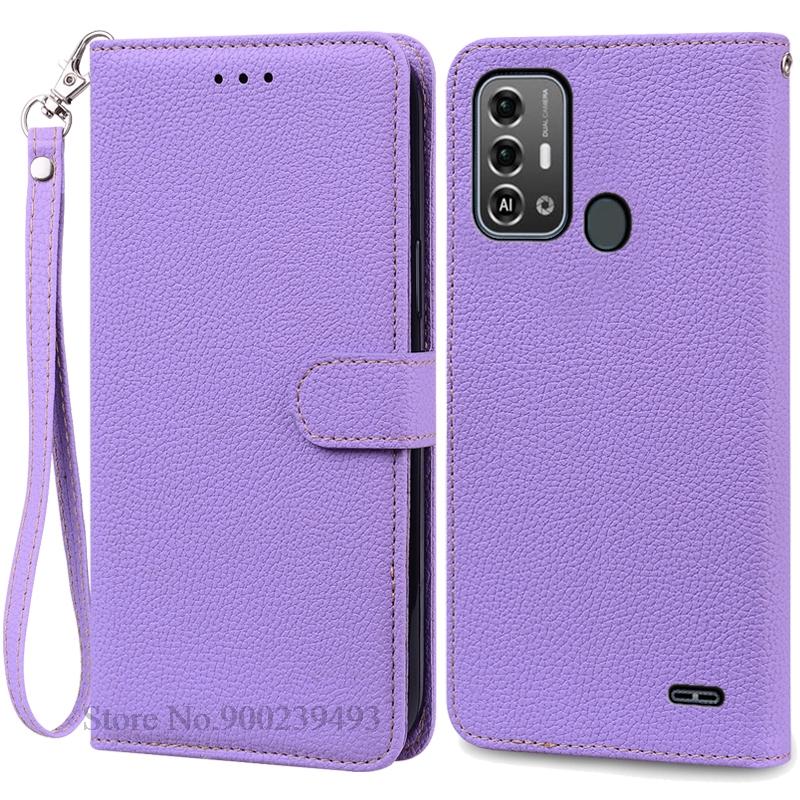 For ZTE Blade A53 Pro Case Soft Silicone Wallet Leather Case For ZTE Blade A53 Pro Case Flip Cover Coque Fundas