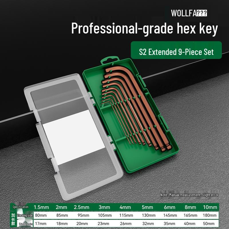 Набор шестигранных отвёрток: Удлиненная 6-точечная рукоятка (H2.5, H3, H6)