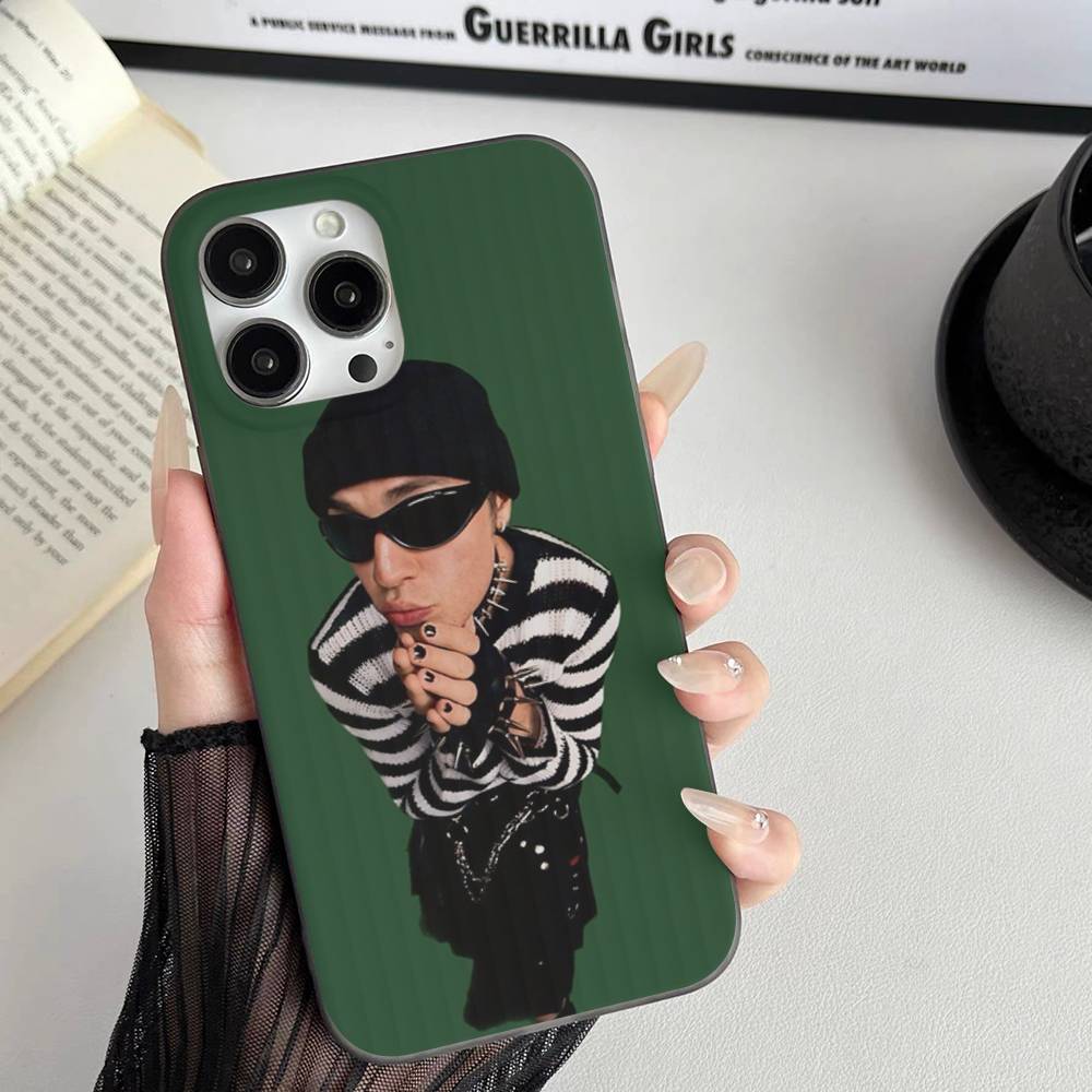Чехол для телефона певца Джастина Бибера для iPhone 11 12 13 14 15 16 17 Pro Max PLUS Pro Волна Гофрированный силиконовый чехол