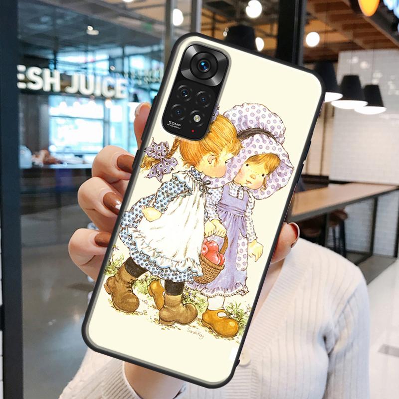 Чехол с рисунком Sarah Kay для Xiaomi Redmi Note 12 8 9 10 11 Pro Note 12S 11S 10S 9S Redmi 10C 10A 9C 12C