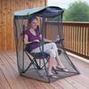 Mosquito Net for Canopy Chair Insect Barrier Mesh Tent Mosquito Netting with Zipper Opening for Camping Fishing Chair with Canopy