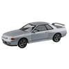 Aoshima Bunka Kyozai (AOSHIMA) 1/32 The Snap Kit Series Nissan R32 Skyline GT-R Spark Silver Pre-Colored Plastic Model Kit 14-D