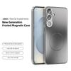 ABEEL For Samsung Galaxy S25 Magnetic Case TPU PC Cooling Matte Phone Back Cover with Lens Film