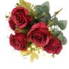 Artificial Flowers 7 Heads of Small Roses Realistic No Maintenance Required Non-fading Long-lasting Stimulated Flowers Adult Sex Wear