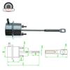 0.25bar-1.1bar Universal Type Turbo Actuator TB28 GT25 T25 T28 Internal Wastegate High Quality Products